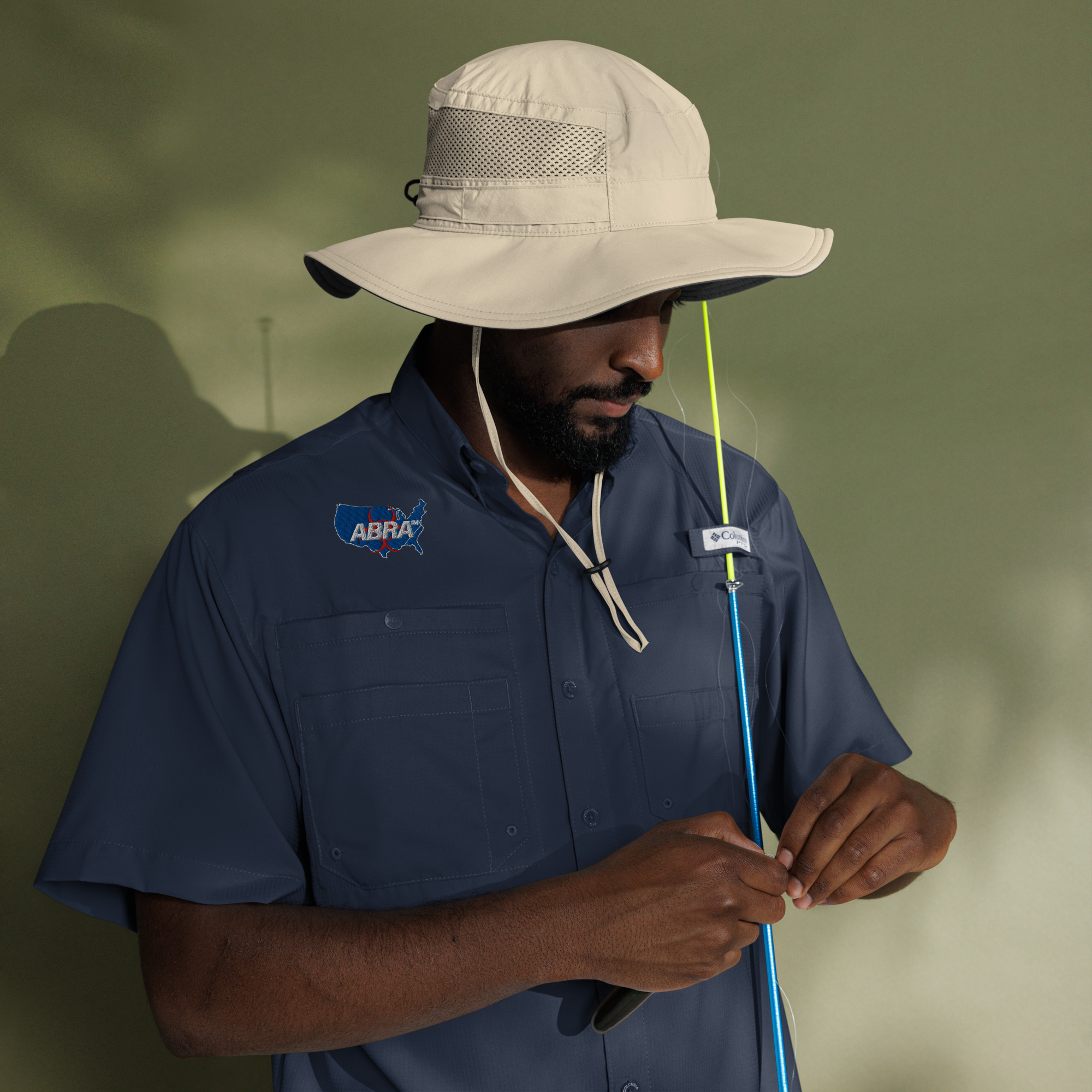 Men’s Columbia short sleeve button shirt - Image 5
